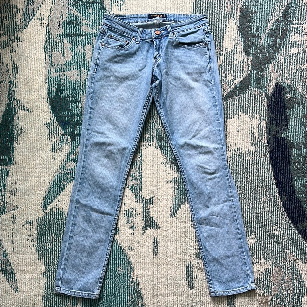 Levi's “Too Superlow” 524 Blue Skinny Jeans Classic Style